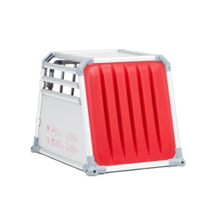 Hundebox Pro 1 S , Transportbox, Welpenbox, 4pets, alu