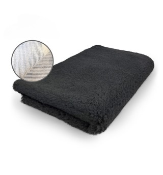 Original VetBed 150x100cm, DryBed Premium, rutschfest schwarz Einfarbig