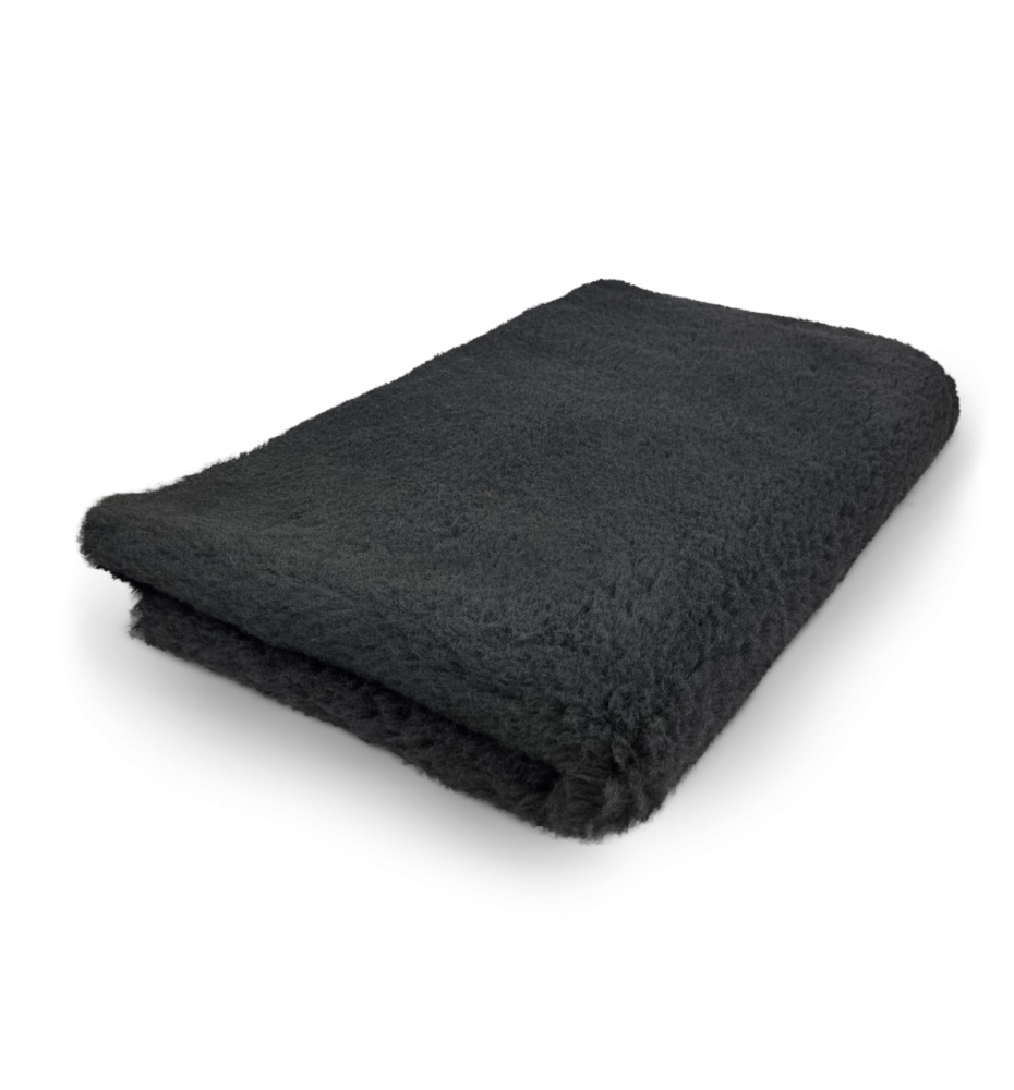 Original VetBed 150x100cm, DryBed Premium, rutschfest schwarz Einfarbig
