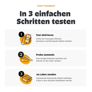 pezz Hunde Wurmtest PCR, umfassender Wurmcheck