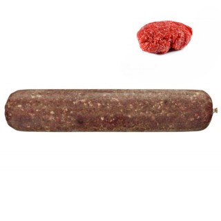 BARF Menü Wurst mit Rind & Gemüse, 500g