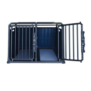 Hundebox Pro 22 L Noir, Transportbox, Welpenbox, 4pets, schwarz
