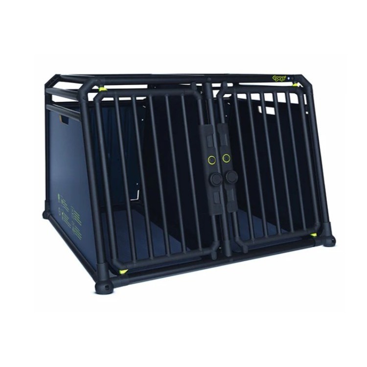Hundebox Pro 22 L Noir, Transportbox, Welpenbox, 4pets, schwarz