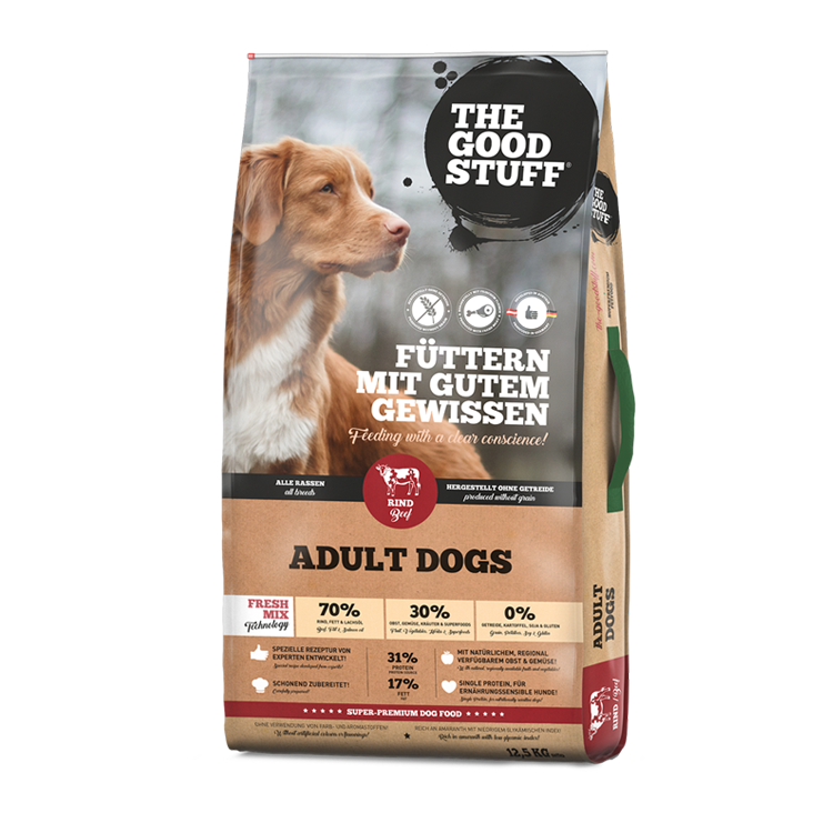The GoodStuff Rind (Adult) 12.5kg, Trockenfutter, Hundefutter