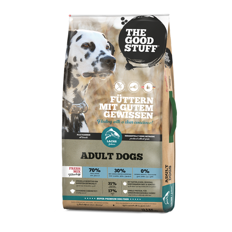 The GoodStuff Lachs (Adult) 12.5kg, Trockenfutter, Hundefutter
